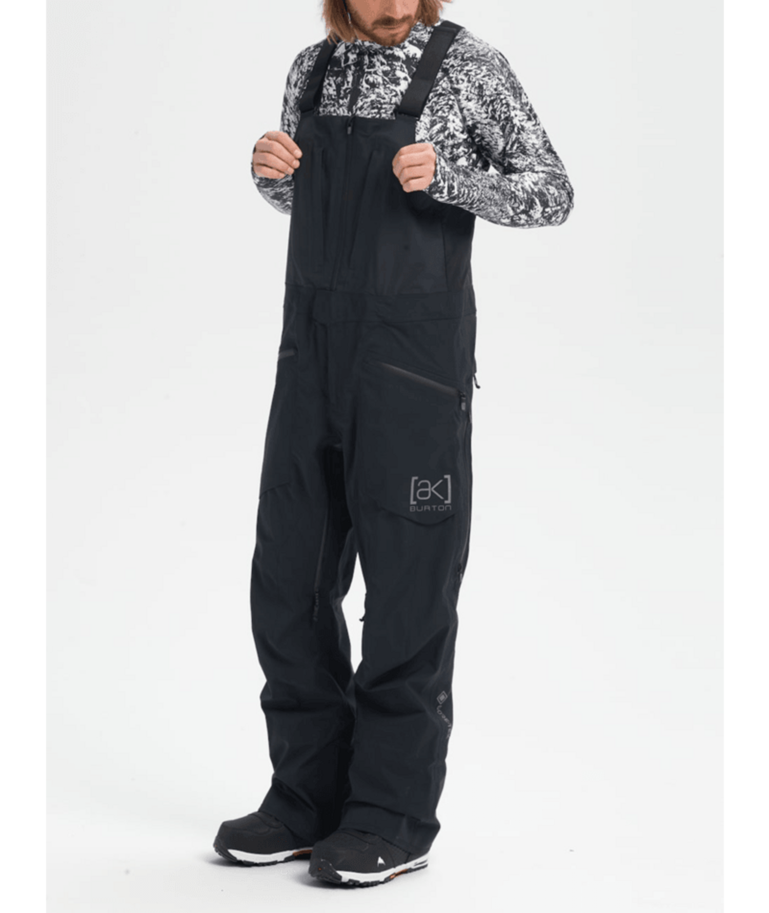 Burton Ak Gore 3L Freebird Bib | True Black - The Choice Shop