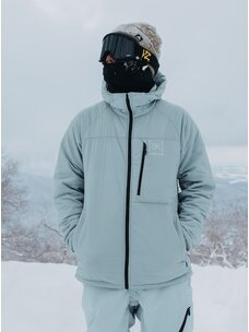 Burton Men's [ak] Helium Hooded Stretch Insulated Jacket | Petrol Green