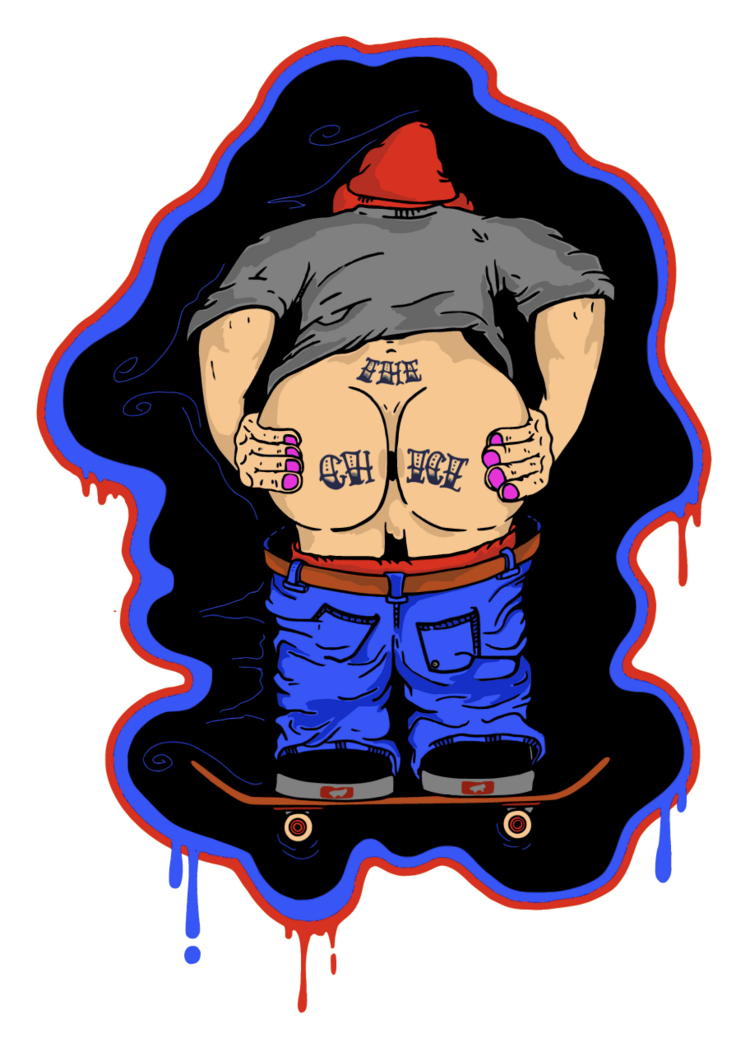 The Choice Shop The Choice X Lowlife Ink | Full Moon Sticker