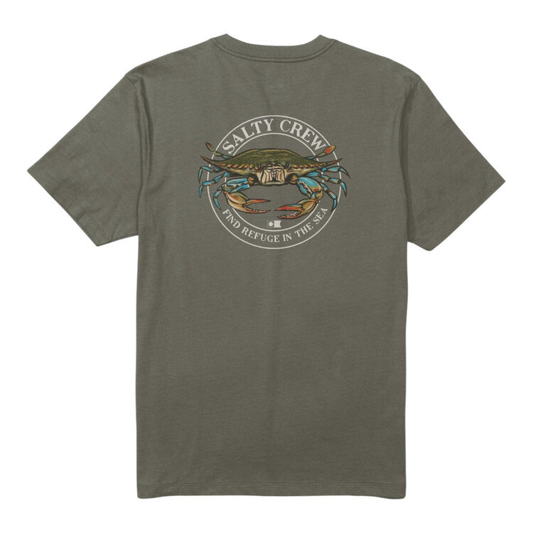 Salty Crew Salty Crew Jimmy Boys Ss Tee | Dusty Olive