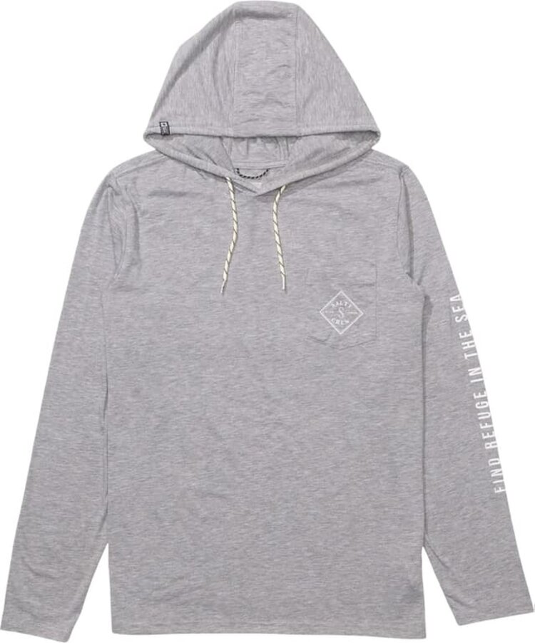 Salty Crew Tippet Pocket Uv Hoodie | Quarry