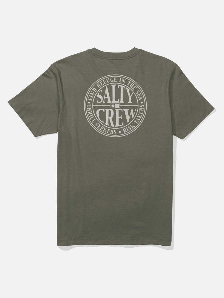 Salty Crew Salty Crew Global Ss Tee | Dusty Olive