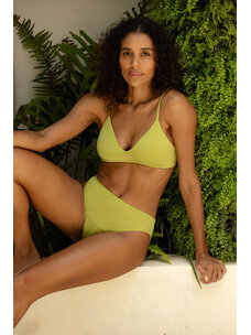 Huha Triangle Bra | Pistachio