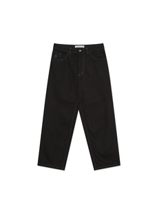 Polar Polar Big Boy Pants | Black/Blue Stitching