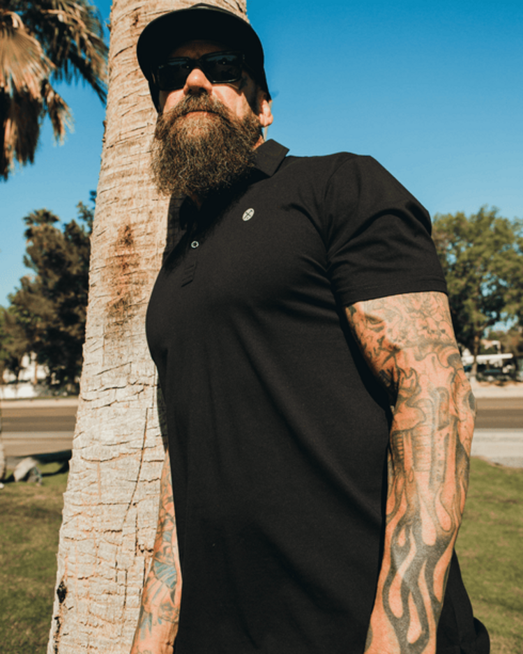Dixxon Athletic Premium Polo | Black