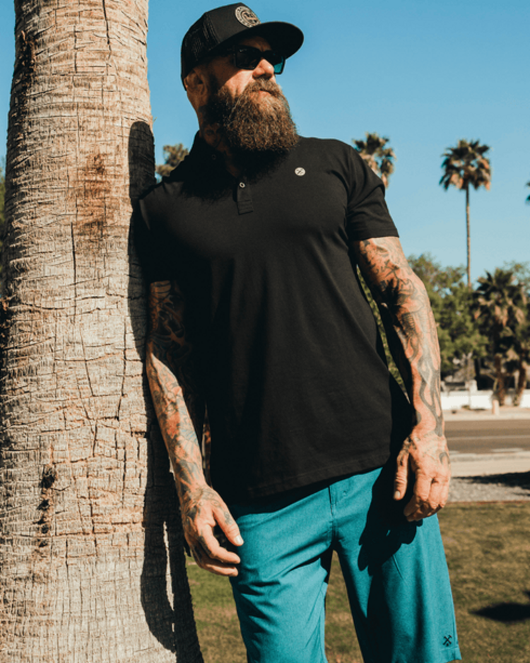 Dixxon DIXXON ATHLETIC PREMIUM POLO BLACK