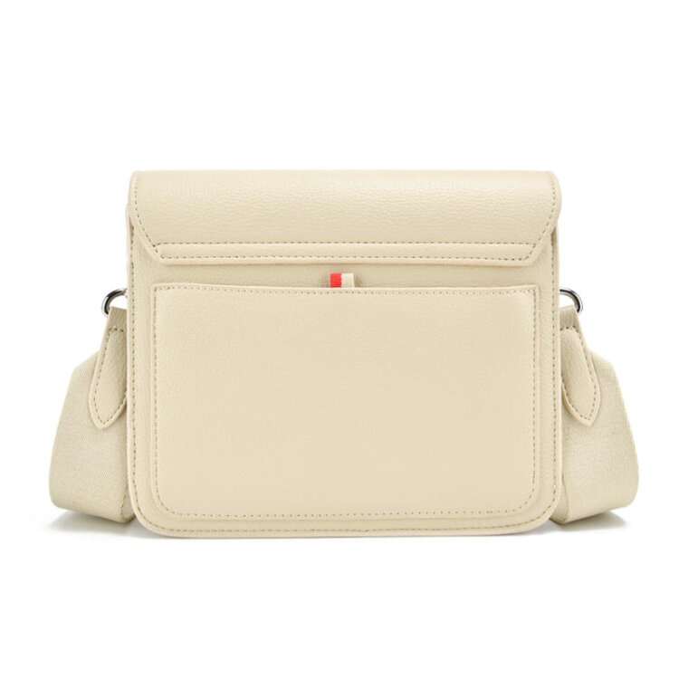 Co-Lab COLAB 7525 ALLURE FLAP CROSSBODY BONE