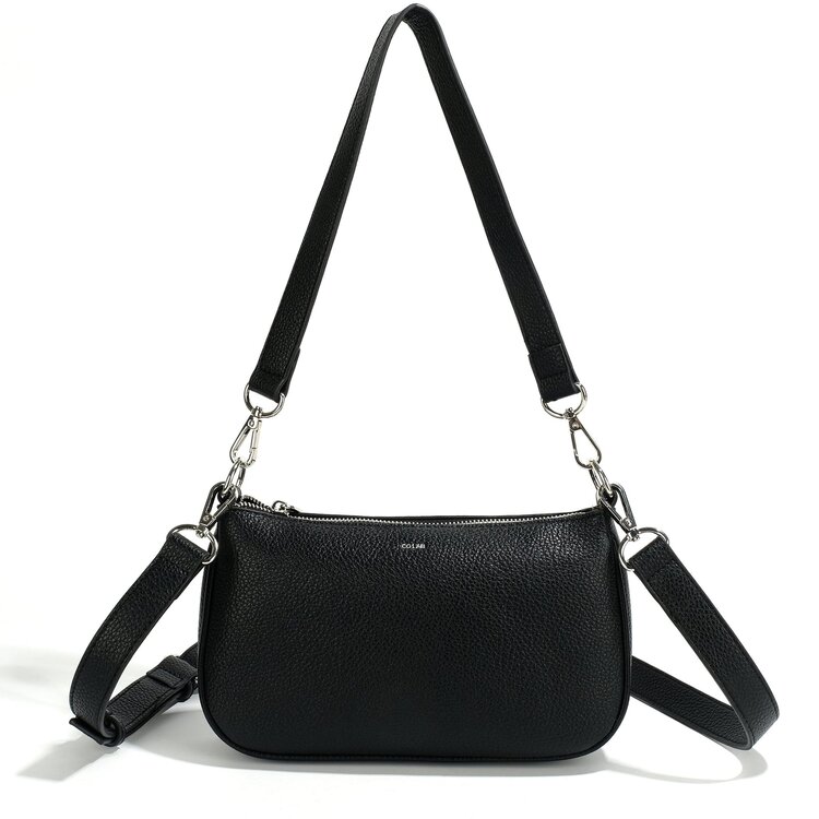 Co-Lab COLAB 6889 CHLOE BAGUETTE CROSSBODY BLACK