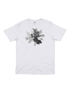 RDS T-Shirt Leaf Pile | White