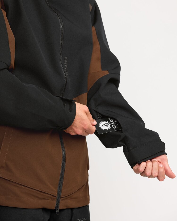 Volcom Brighton Full Zip Jacket | Brown