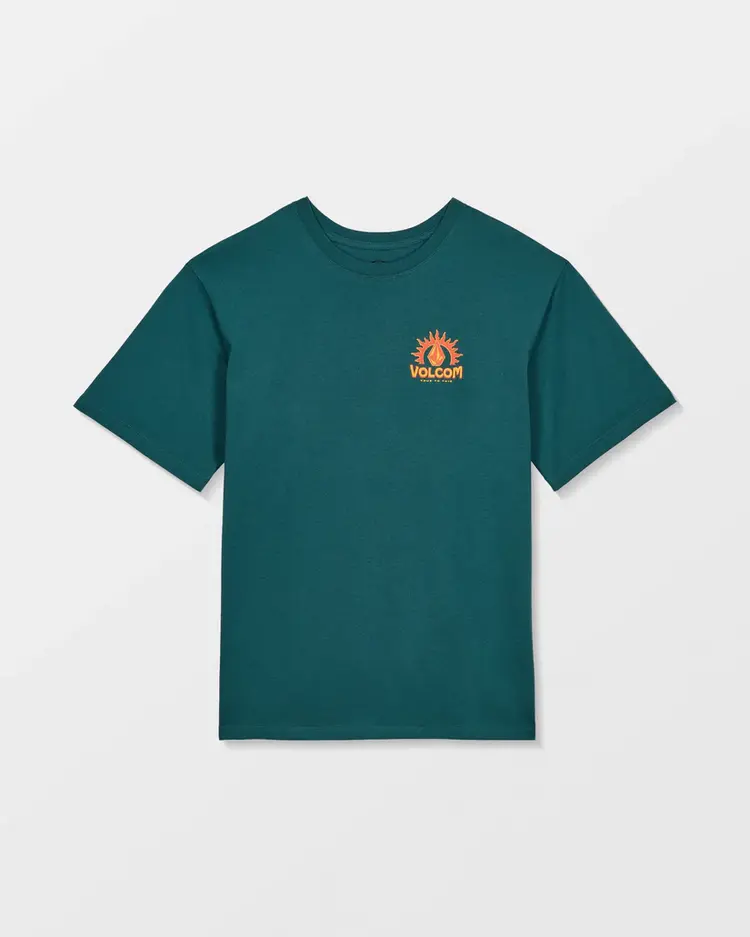 Volcom Youth Solstice Short Sleeve | Rifle Green