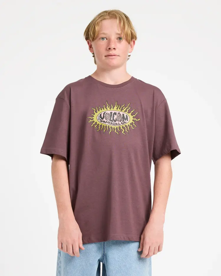 Volcom Youth Live Wire Short Sleeve Tee| Pistol Punch