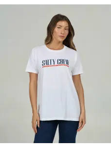 Salty Crew Marlin Paradise B.F. Tee | White