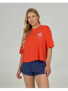 Salty Crew Salty Crew Salty Skimmer Tee | Chili Pepper