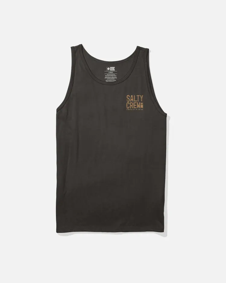 Salty Crew Salty Crew Tried And True Tank | Black