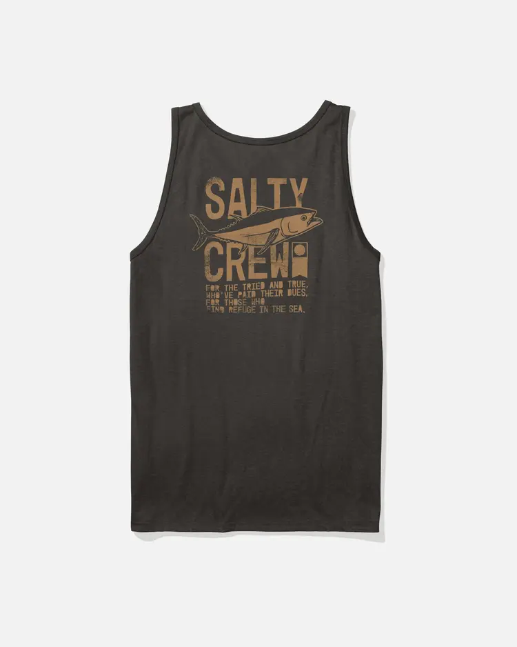 Salty Crew Salty Crew Tried And True Tank | Black