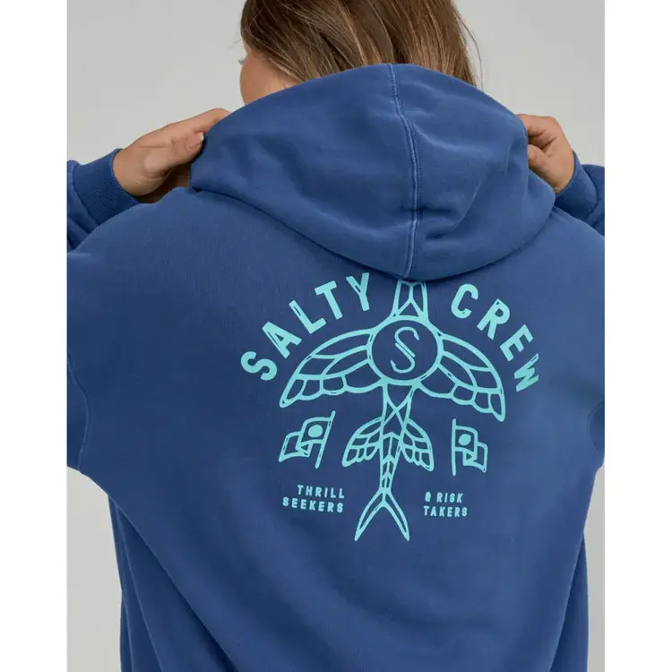 Salty Crew Flying High Hoody | Navy