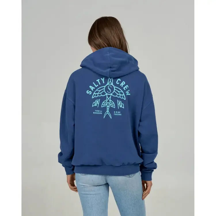 Salty Crew Flying High Hoody | Navy