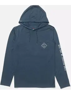 Salty Crew Tippet Pocket Uv Hoodie | Pilot Blue