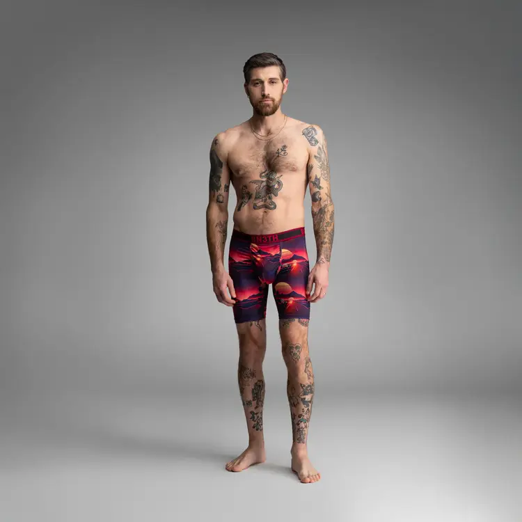 BN3TH BN3TH Pro Flex Max Boxer Brief | Sunset Racing-Cerise