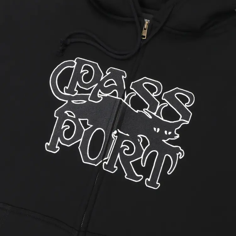 Pass~Port Pass~Port Slinkin Zip Hoodie | Black