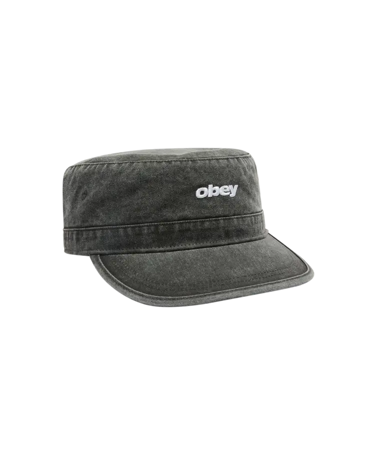 Obey Boxcar Pillbox Hat | Pigment Black