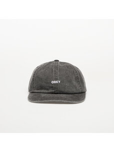 Obey Obey Pigment Bold 6 Panel Strapback | Pigment Black