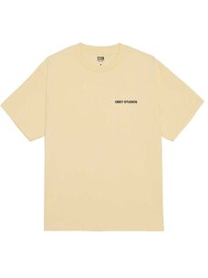 Obey Moves Of Life Tee | Pale Yellow