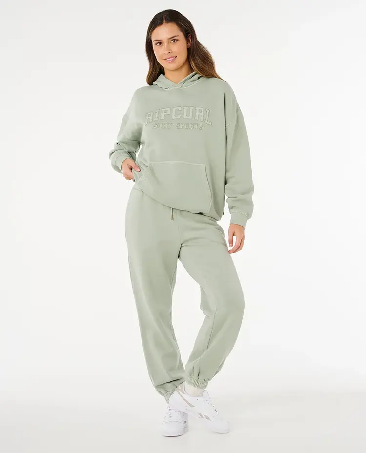 Rip Curl Varsity Sports Oversized Hood | Aqua Gray