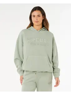 Rip Curl Varsity Sports Oversized Hood | Aqua Gray