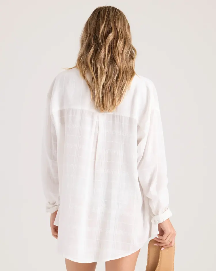 Volcom Lived In Button Up 2 | Star White