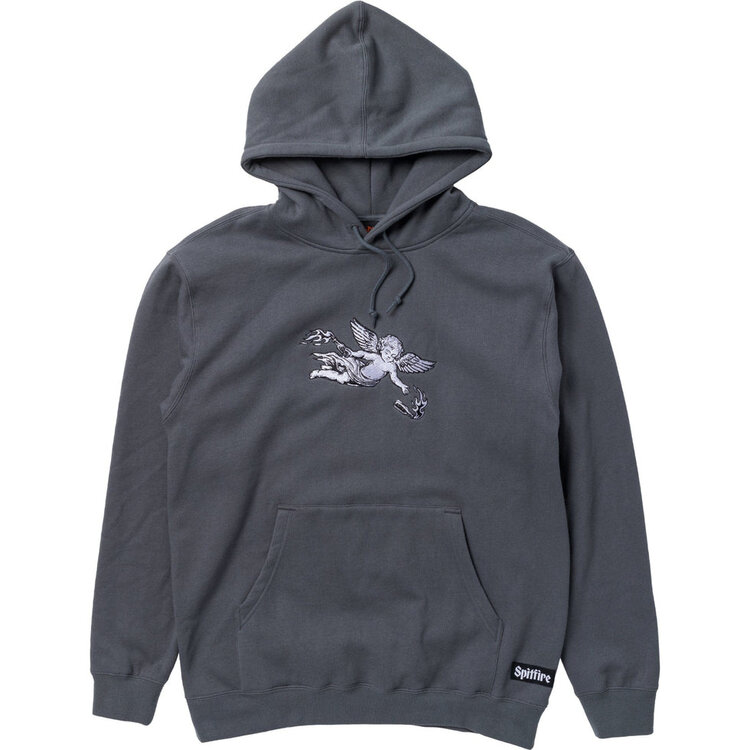 Spitfire Spitfire Molotov Angel Emb Hood | Charcoal