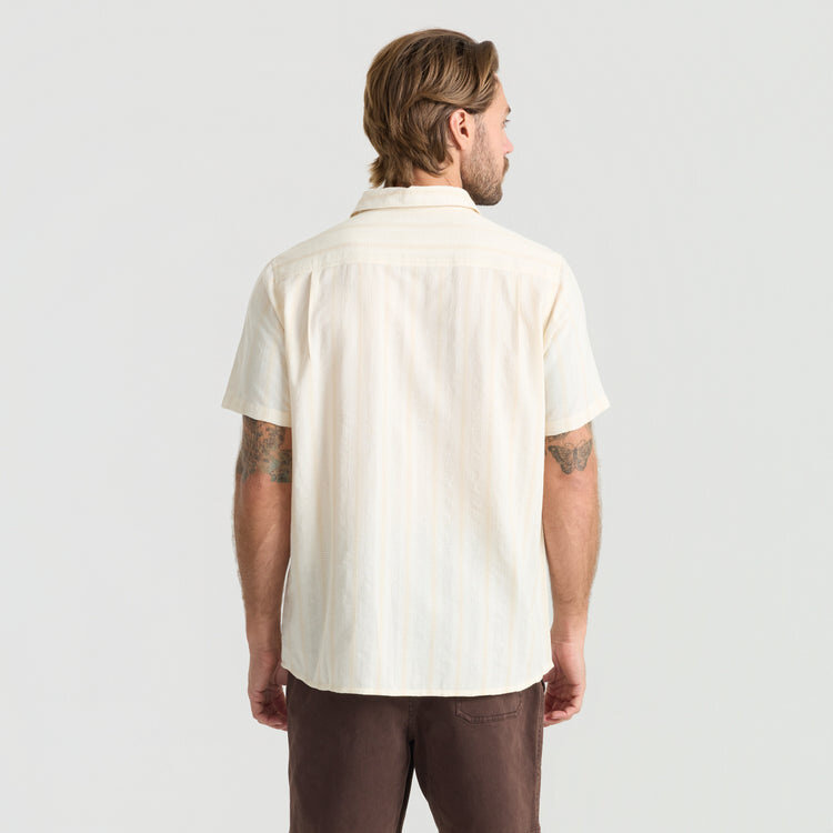 Roark Roark Crosswinds S/S Woven | Unbleached