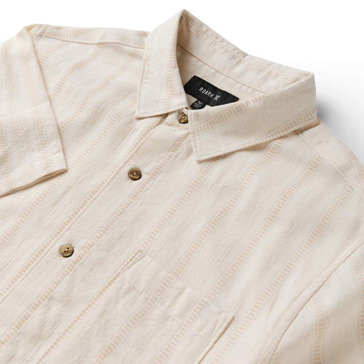 Roark Crosswinds S/S Woven | Unbleached