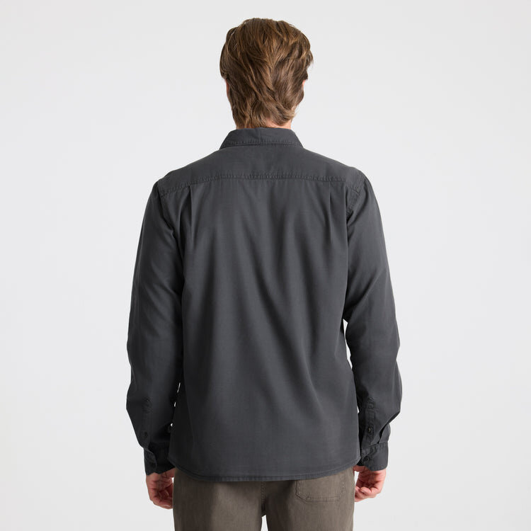 Roark Roark Made To Fade L/S | Washed Charcoal