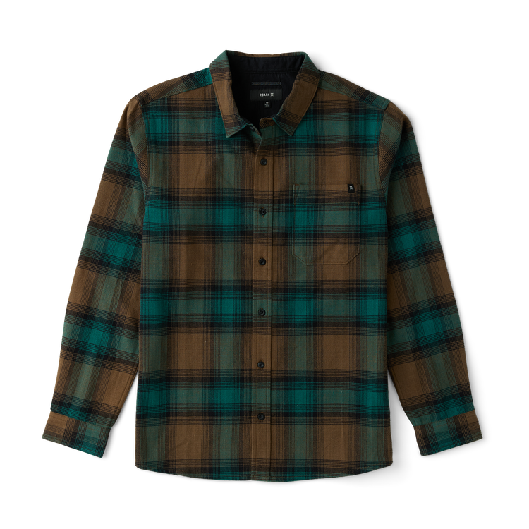 Roark Roark Crossroads Flannel | Mushroom