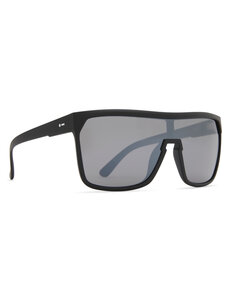 Dot Dash Shoey | Black Satin / Silver Chrome