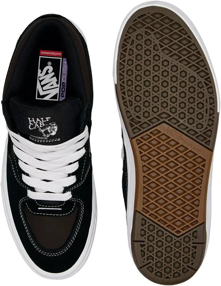 Vans Skate Half Cab Wafflecup | Black/White