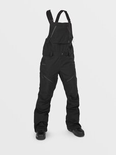 Volcom Women's Elm Stretch Gore Bib Overall | Black
