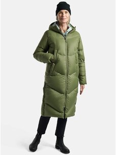 Burton Women's Long Down Parka | Forest Moss