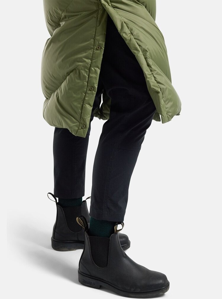 Burton Women's Long Down Parka | Forest Moss