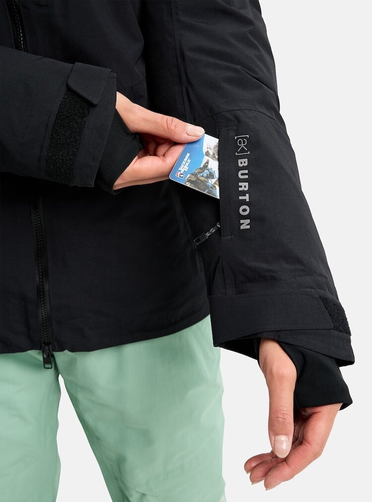 Burton Burton Women's [ak] Flare Down Gore-Tex Jacket | True Black