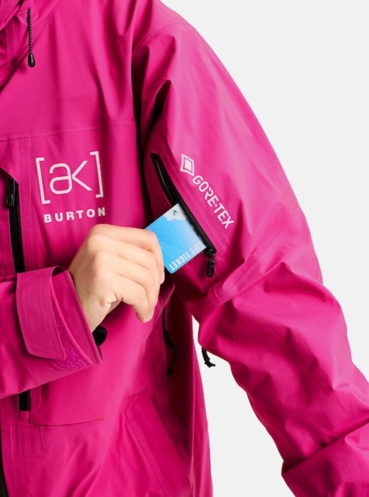 Burton Men's [ak] Hover GORE-TEX 3L Stretch Jacket | Very Berry
