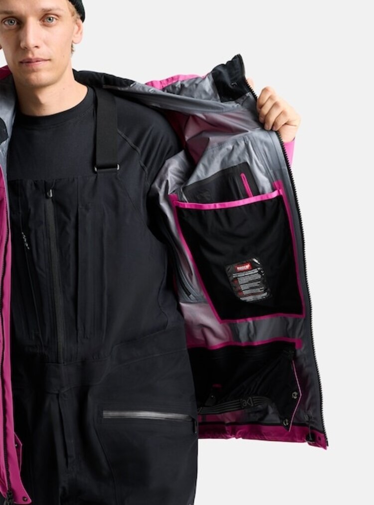 Burton Men's [ak] Hover GORE-TEX 3L Stretch Jacket | Very Berry