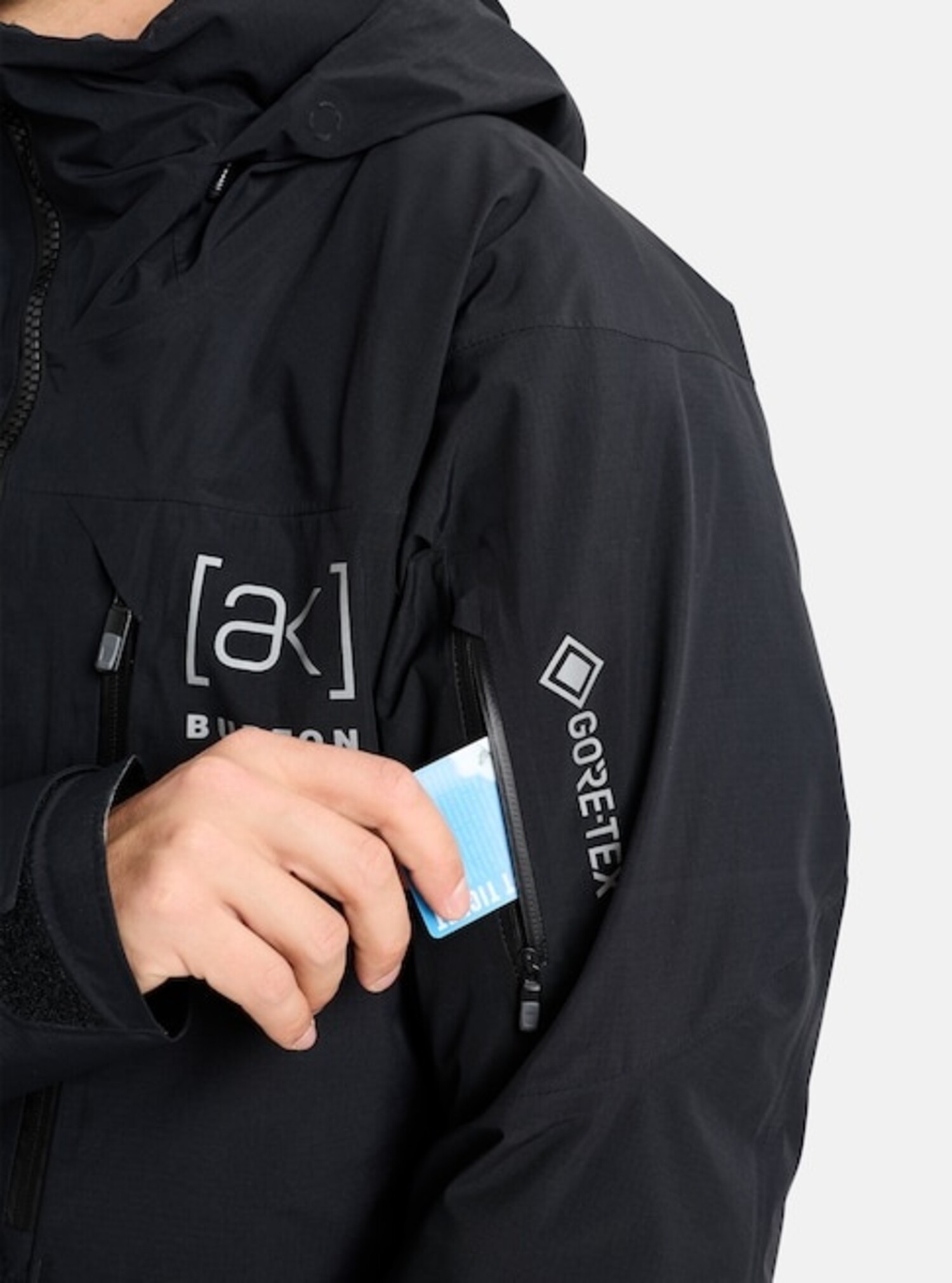 BURTON AK LZ GORE 2L DOWN JKT T.BLK - The Choice Shop