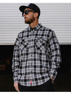 Dixxon Camshaft Flannel | Black/grey