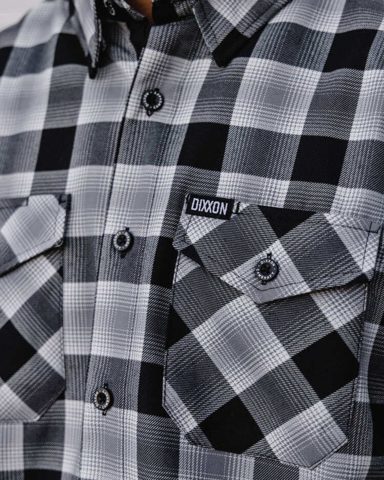 Dixxon Camshaft Flannel | Black/grey