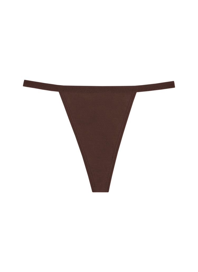 Huha Huha High Rise String Thong 2.0 | Brown
