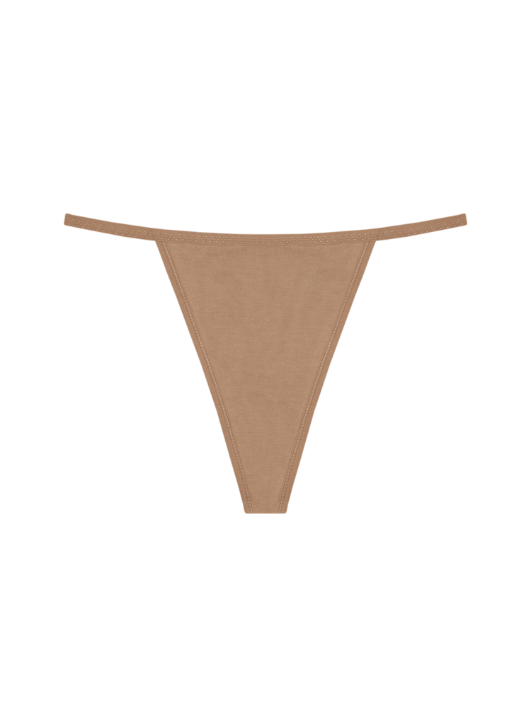 Huha Huha High Rise String Thong 2.0 | Tan