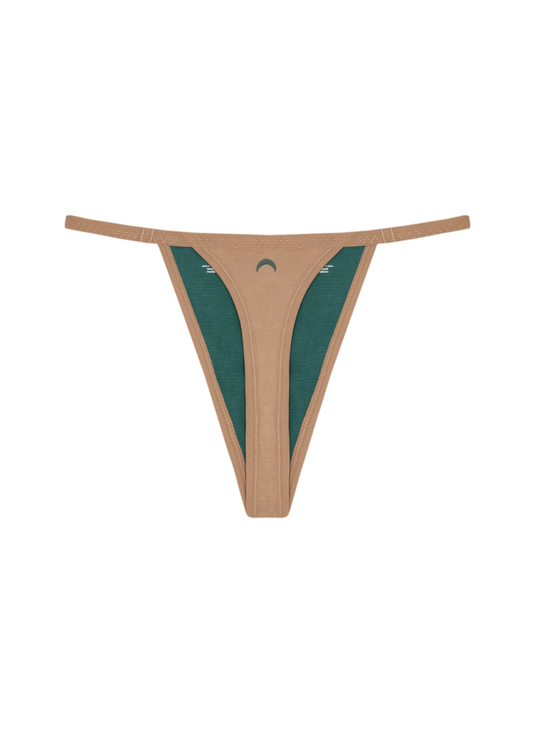 Huha Huha High Rise String Thong 2.0 | Tan